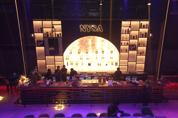 Guests at Nysa Skybar