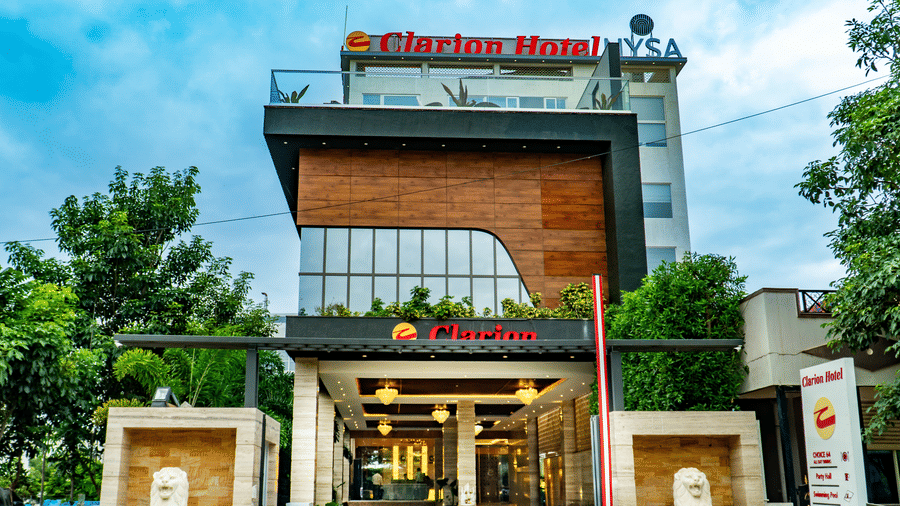 Streets of Yelahanka near Clarion Bangalore