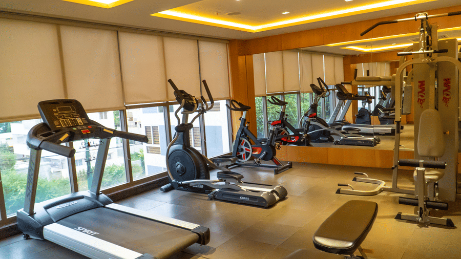 Fitness centre at Clarion Bangalore