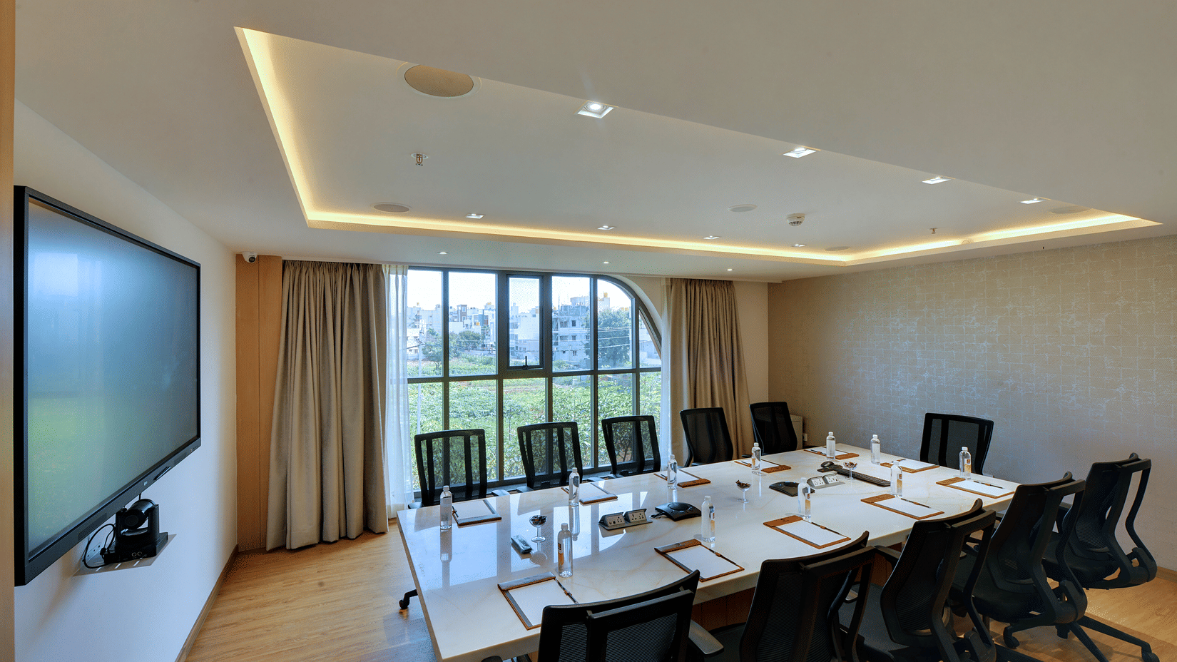 Clarion Bangalore hotel grounds